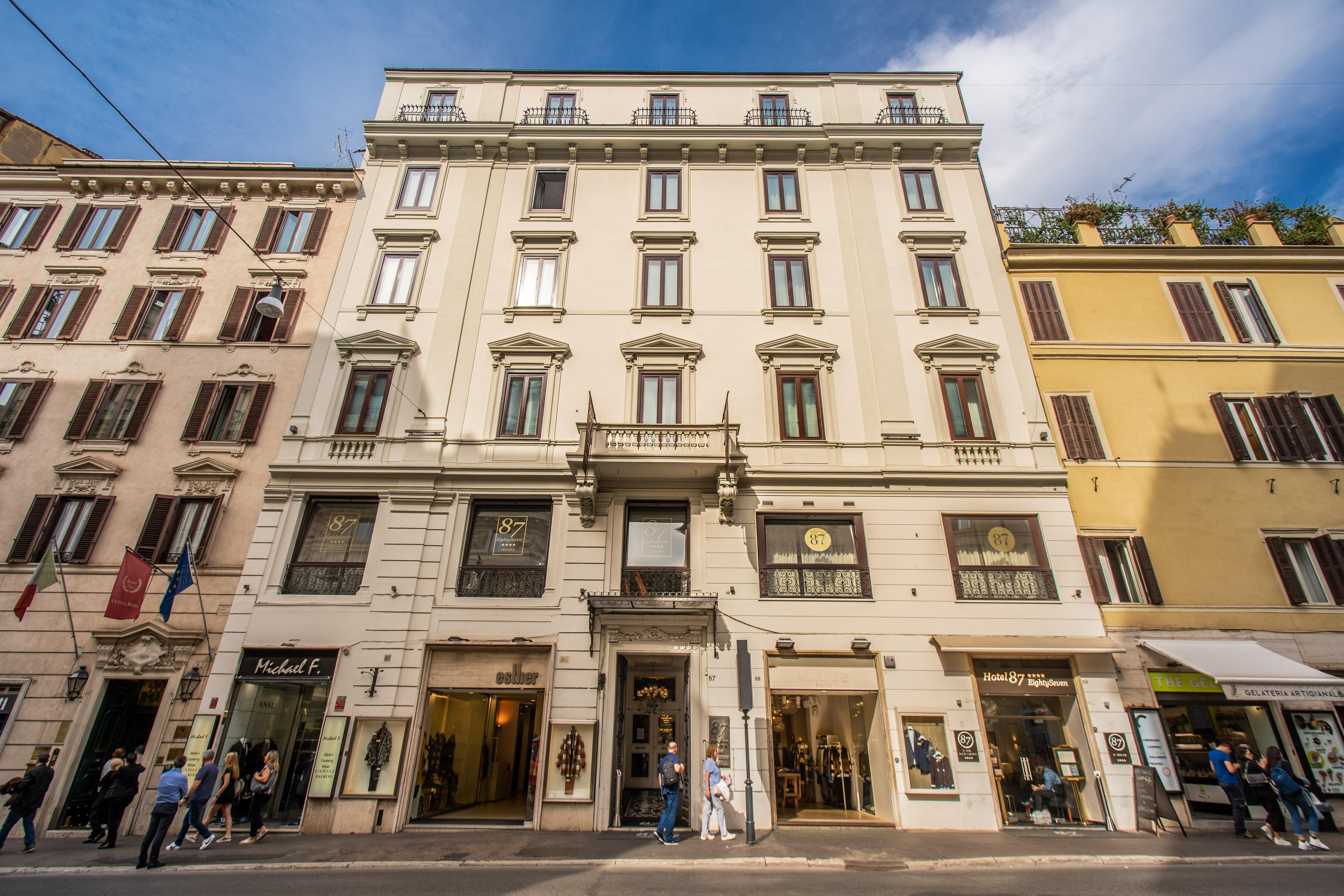 Hotel 87 Eighty-Seven - Maison D'Art Collection Roma Exterior foto